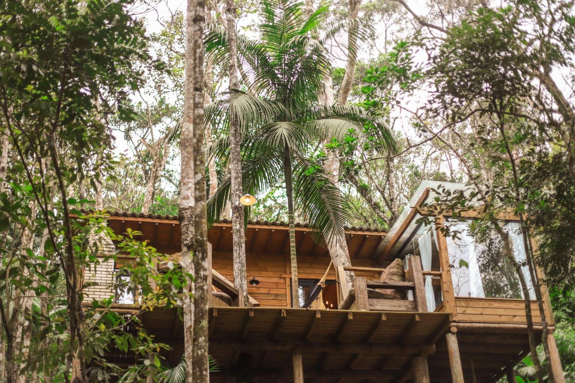Chale Da Arvore, Vivenda Serra Velha, Chales De Montanha Timbe do Sul Exterior photo